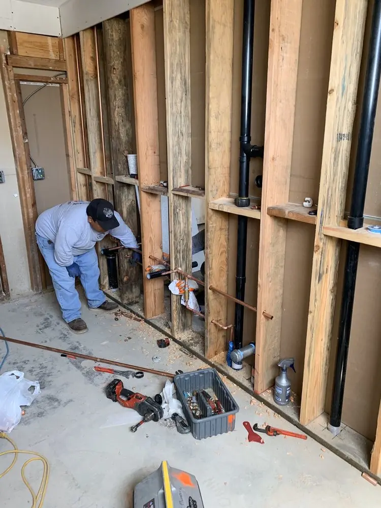 Commercial rough-in plumbing for Commercial Plumbing in Cherry Hill
